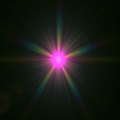 Modern lens flare red background streak rays (super high resolution)	
