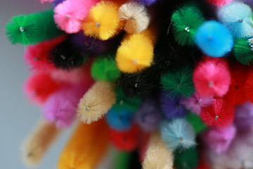 Bunte Pfeiffenputzer