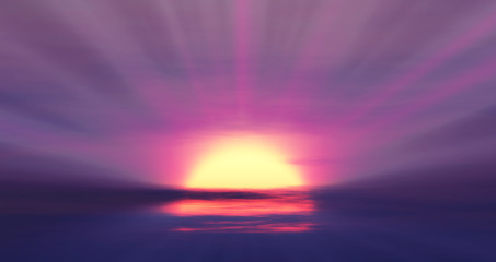 Obraz na płótnie Canvas big large sun sunrise sunset