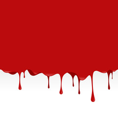 Red blood liquid dripping seamless background vector. To see the other vector splash illustrations , please check Splash and Dripping collection.