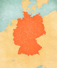 Map of Germany - All States
