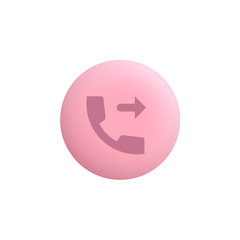 Outgoing Call -  Modern App Button