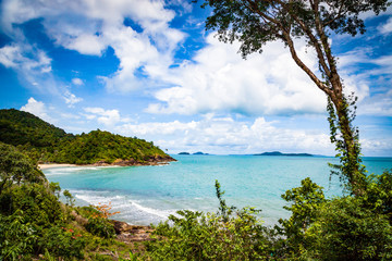 View of the sea in Thailand