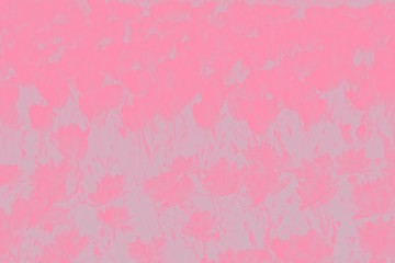 Blooming tulips flowers background. Pink background with flower pattern