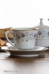 Tea & Cake Break on Ancient China Tea Set