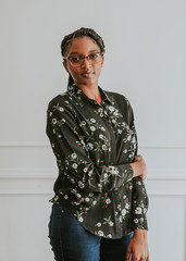 Confident smart woman