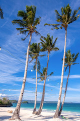 beautiful beach ilig iligan beach, Boracay island, Philippines.