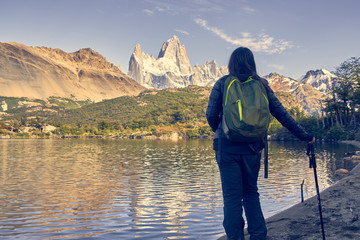 looking the mountain