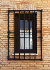 A window in a house