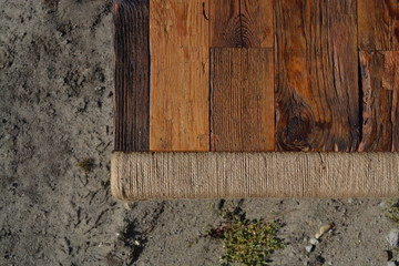 Stare deski sosnowe © leszek