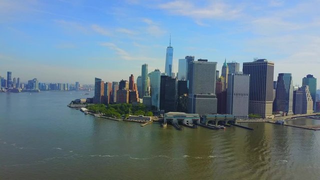 Lower Manhattan Wall Street Slider View