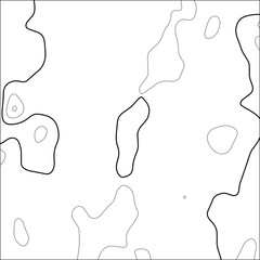 Contour vector illustration. Abstract topographic map background. Geography scheme.