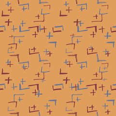 Tie Dye Japanese Geometric Shibori Seamless Pattern. Geo Wabi Sabi Bohemian Kimono Print. Boho Tie Dye Wash Batik. Scribble Cartoon Doodle Craft Texture. Scribble Craft Doodle Seamless Collage
