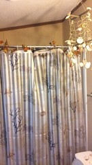 Curtain Hanging In House