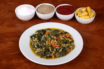 very nice spinach dish for fragrant turkish spicy ad designers