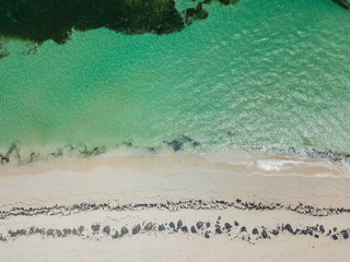Empty beach Punta Cana Dominican Republic