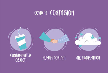 covid 19 pandemic infographic, prevent respiratory disease tips