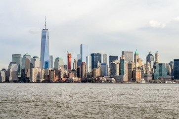 Obraz premium Lower Manhattan View, New York City, USA