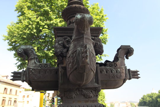 Ponte Giuseppe Mazzini Lamppost