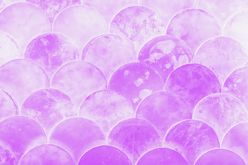 Fish scales japanese pattern. Violet watercolor gradient abstract background © kvitkanastroyu