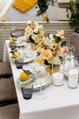 wedding decor flowers handmade craft ceremony boho dishes