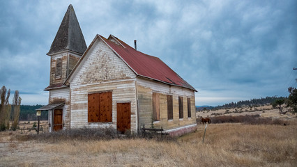 old abandoned church
