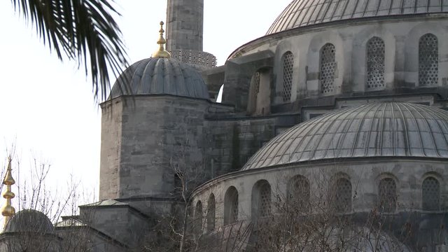 Sultan Ahmet Mosque. Blue Mosque in Istanbul. General view of mosque. Turkey istanbul 2015