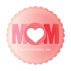 Happy mothers day card