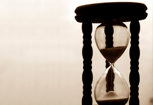 Reloj de arena.