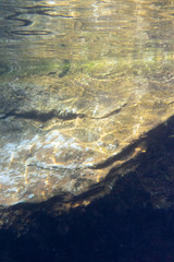 water reflection