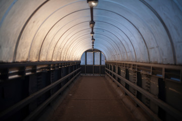 Tunnel for pedestrians