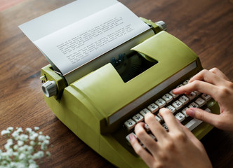 Typewriter for writer