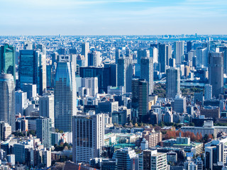 高層ビル・ビジネス・都市イメージ　東京