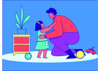 senior woman watering plants