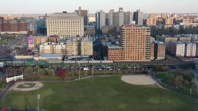 Heritage Field, The Bronx, New York during COVID-19 Lockdown