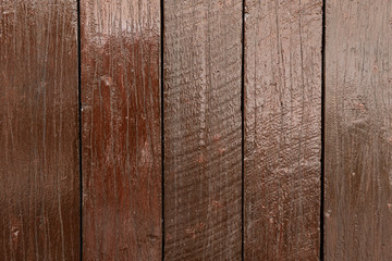 Naklejka premium Painted wooden wall