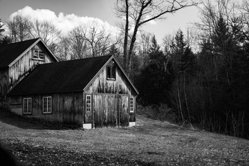 old rustic barn