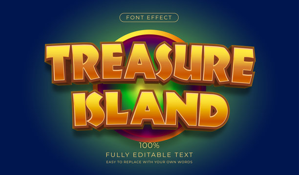 Adventure Game Text Effect.Editable Font Style