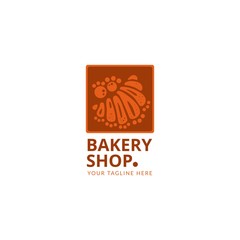 Simple Bakery and Pastry Logo Template