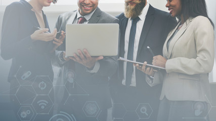 Business people working