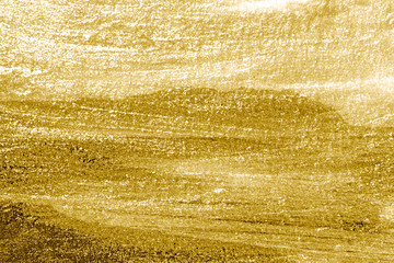 Gold cement wall texture