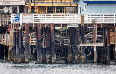 Boat docks harbor