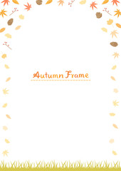 秋の背景イラスト素材