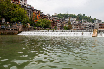 Scenery of phoenix ancient city, xiangxi, China