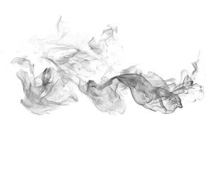 Smoke white background.