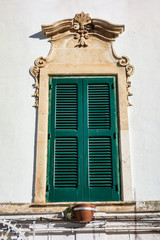 Historical palace. Noci. Puglia. Italy.