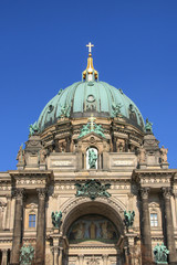 Fototapeta na wymiar Beautiful view to Berlin Cathedral - Germany