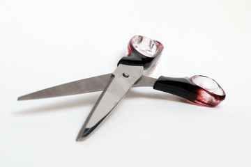 scissors with white background