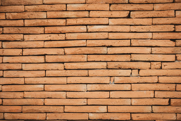 Background of old vintage brick wall