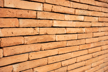 Background of old vintage brick wall